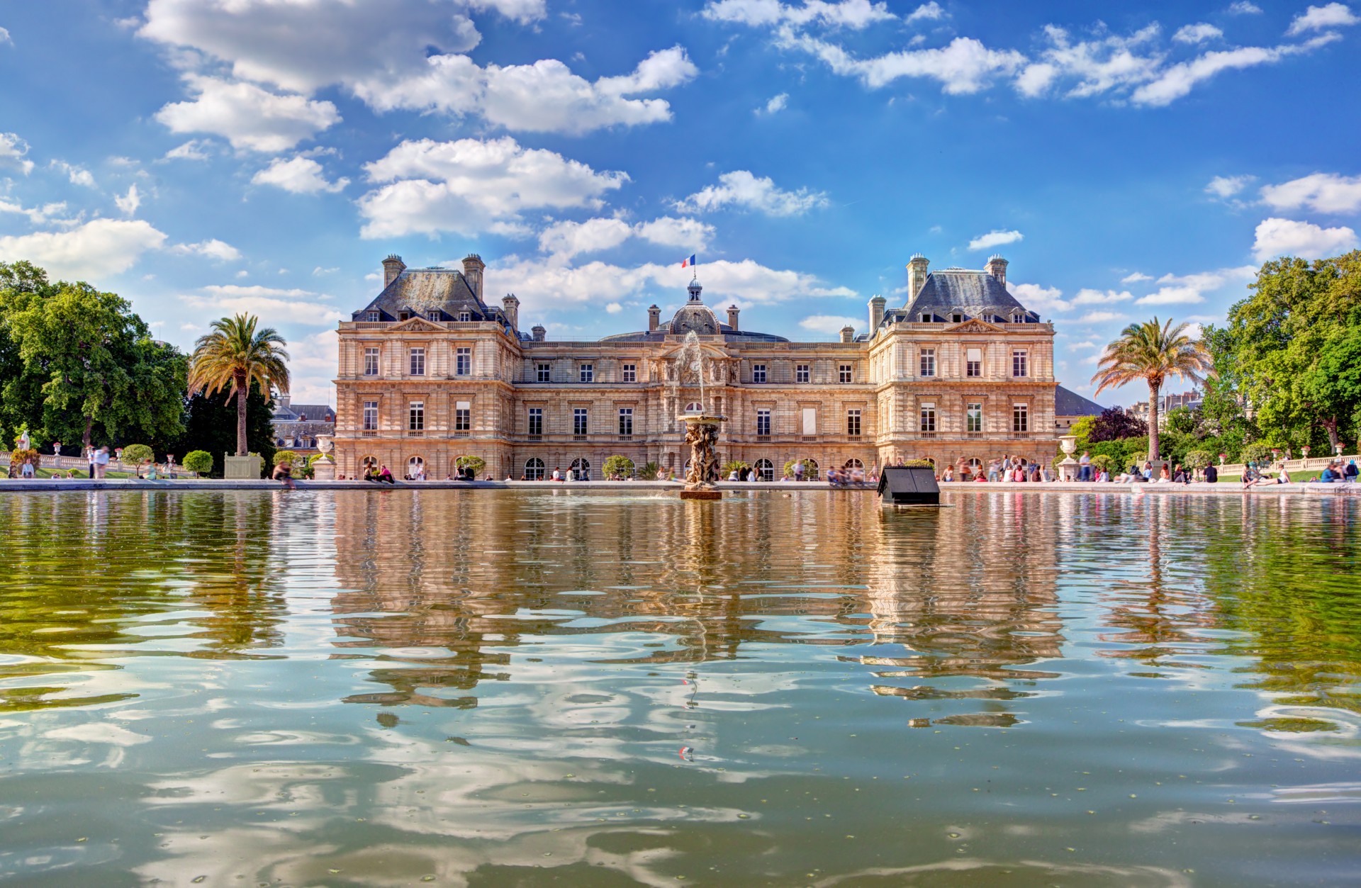 Jardin-du-Luxembourg in paris