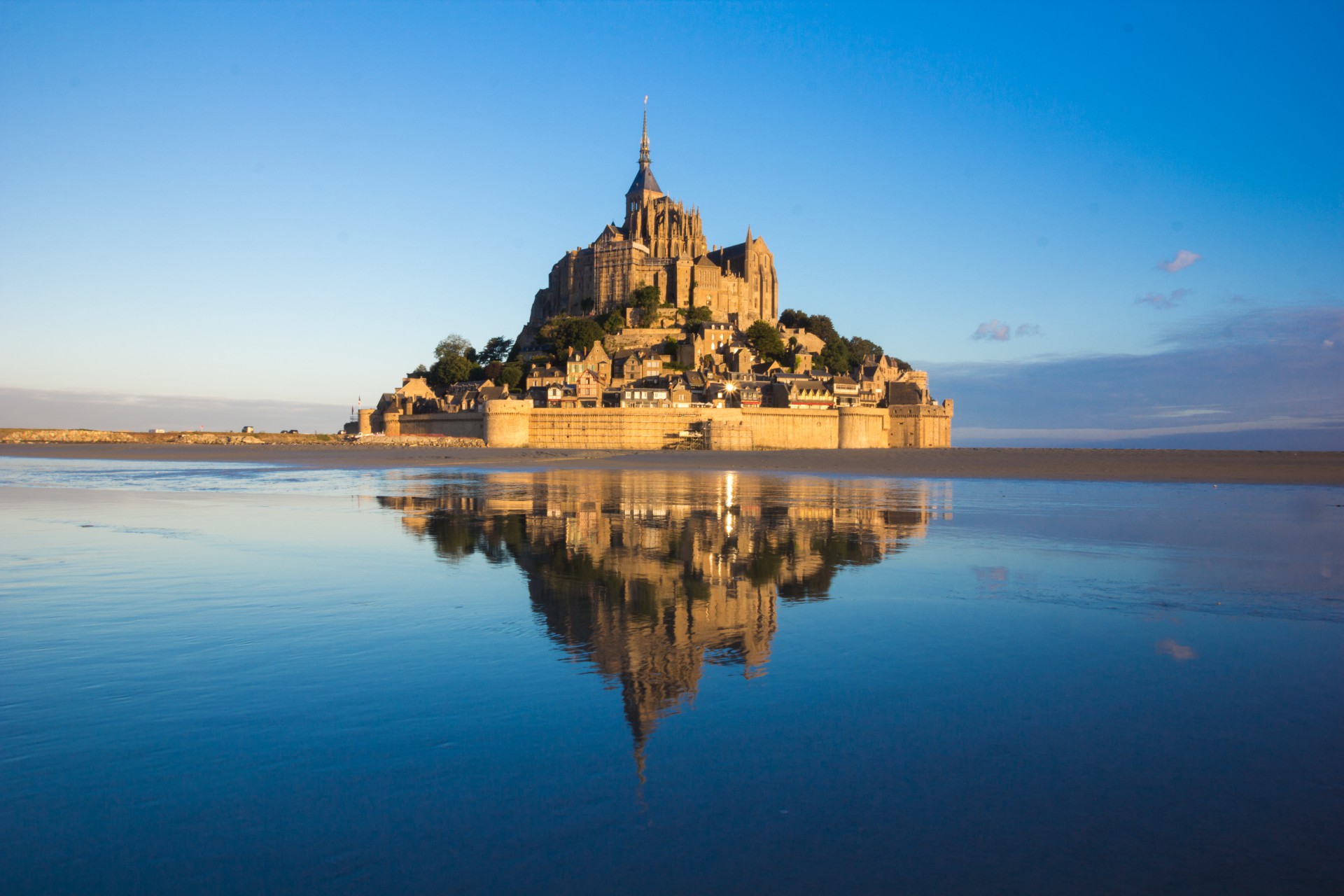 Mont Saint Michel in france