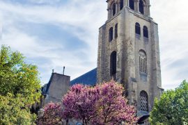 Abbey-of-Saint-Germain-des-Pres in paris