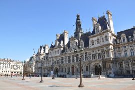 exterior of Hôtel de Ville de Paris