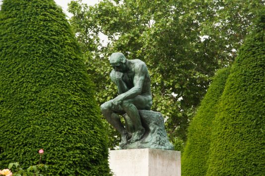 Auguste Rodin The Thinker paris