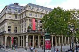 P1090007 France, Paris, le bâtiment du théâtre de la Comédie-Française