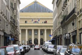 exterior of Théâtre de l'Odéon, paris