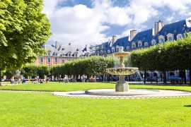 Place des Vosges in paris