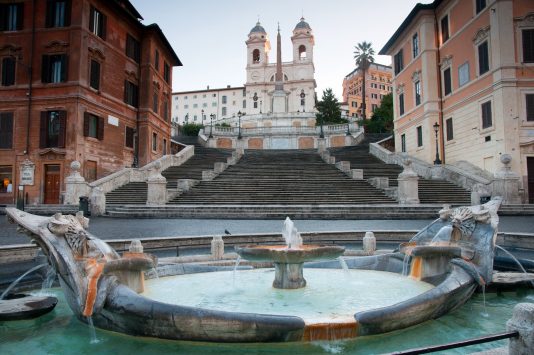 Piazza di Spagnya in Rome