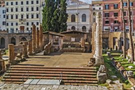 Largo di Torre Argentina in Rome