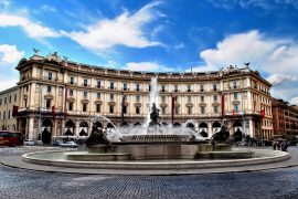 Piazza della Repubblica in Rome