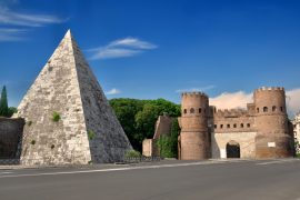 Piramide Cestia in Rome