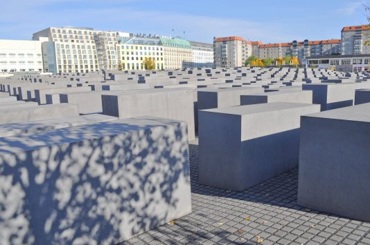 Denkmal fur die ermordeten Juden Europas