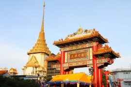 gate to chinatown in Yaowarat