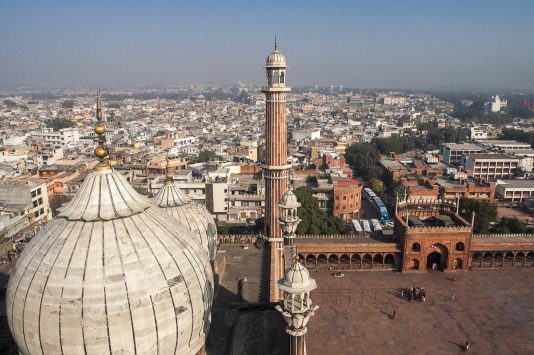 sightseeing in Delhi