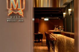 香港Malt Whisky Barの店内