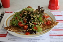 オーストラリアシドニーFour Frogs Creperie Circular Quayの料理