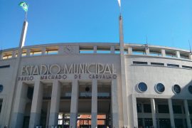 ブラジルサッカー博物館の外観