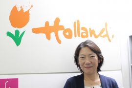 オランダ政府観光局日本地区局長の中川晴恵さん